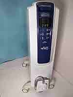 電気ヒーター DeLonghi QSD0712-MB BLUE Amazon | デロンギ:ドラゴンデジタルスマート オイルヒーター